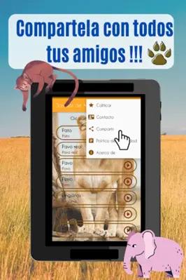 Sonidos de Animales. Ringtones android App screenshot 9