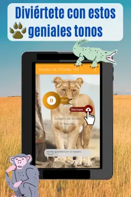 Sonidos de Animales. Ringtones android App screenshot 10